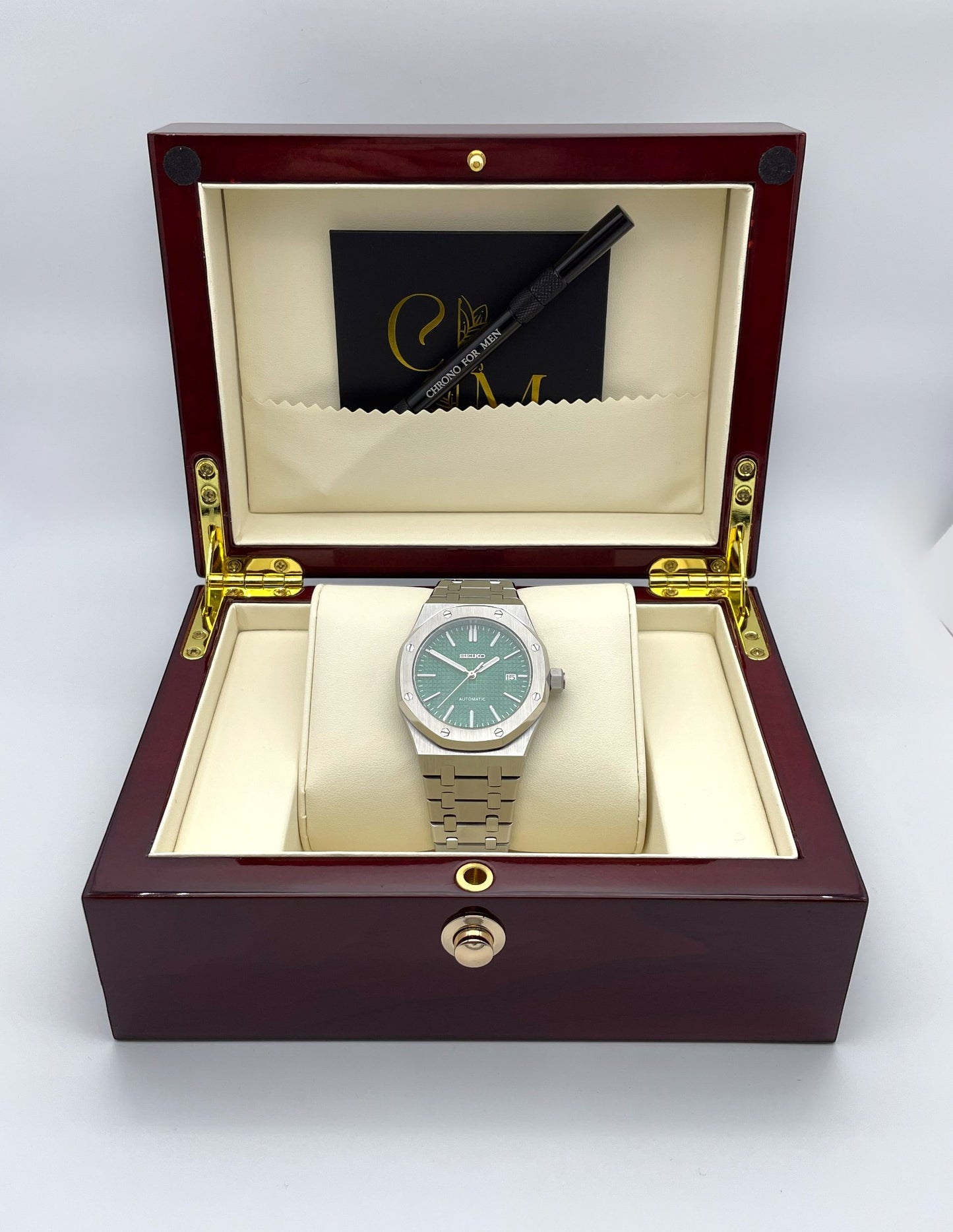 Seiko Mod - Royal Oak Green