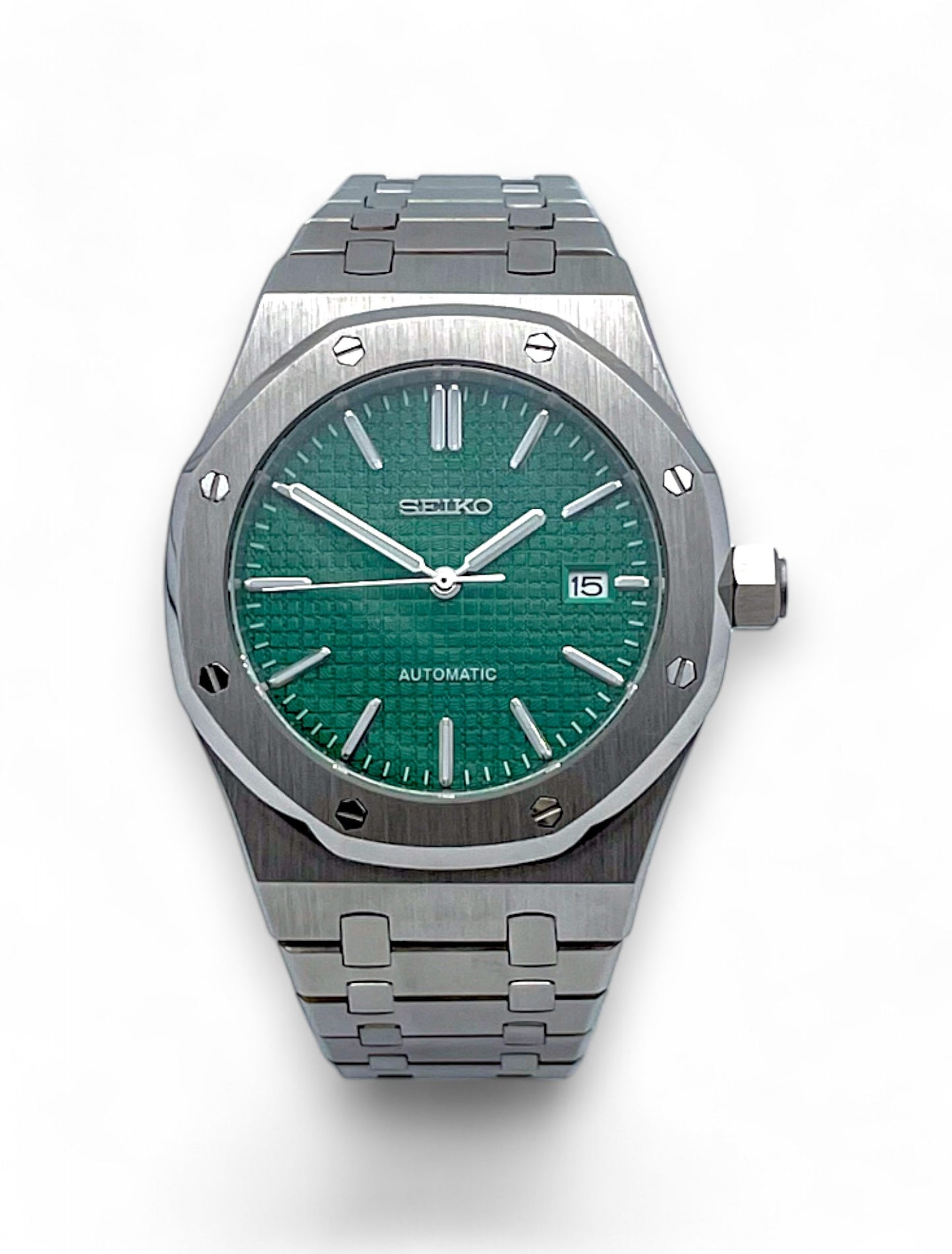 Seiko Mod - Royal Oak Green