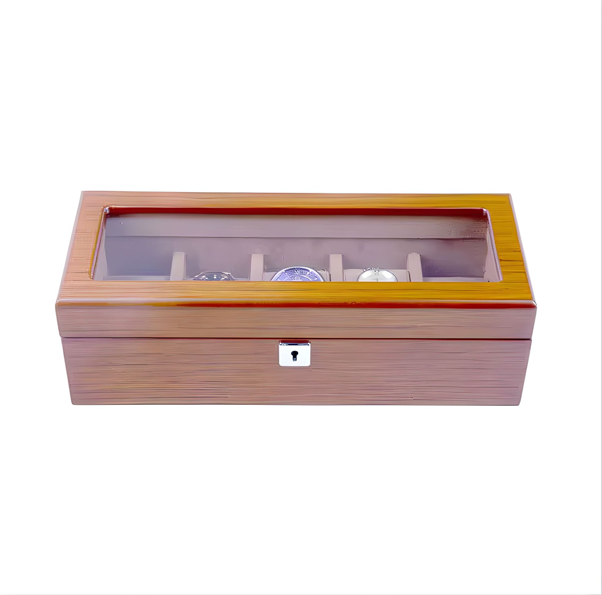 Uhrenbox 5-fach in geschlossener Frontalansicht